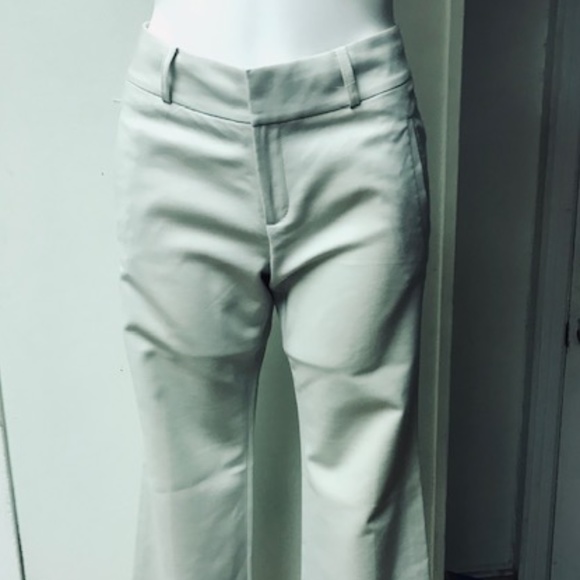 Womens cream colored  wide leg trouser - Picture 2 of 6